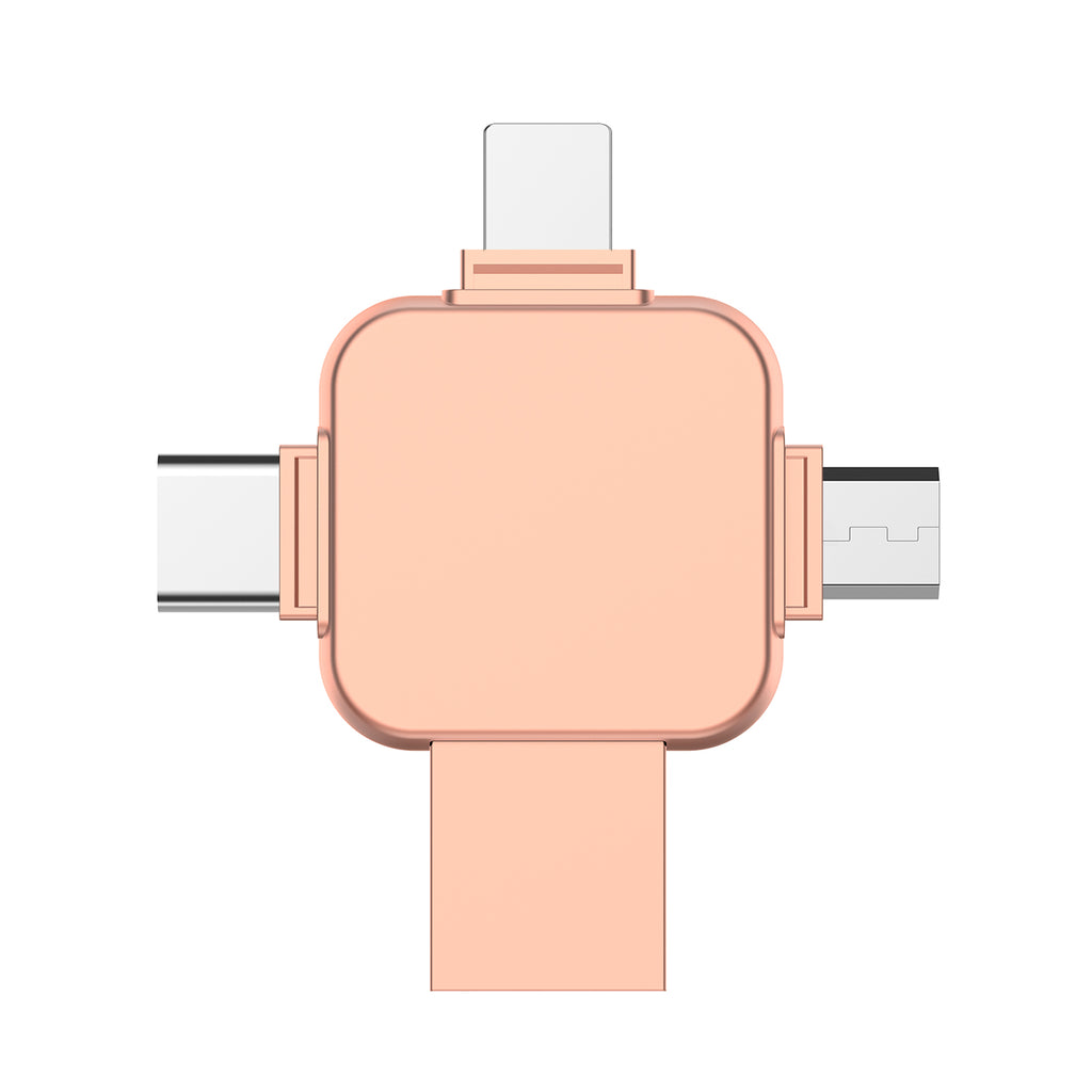 Turbo Memory 4-in-1 USB Flash Drive – Easy Backup & File Transfer