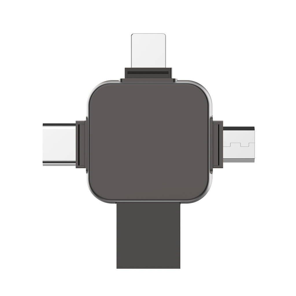 Turbo Memory 4-in-1 USB Flash Drive – Easy Backup & File Transfer