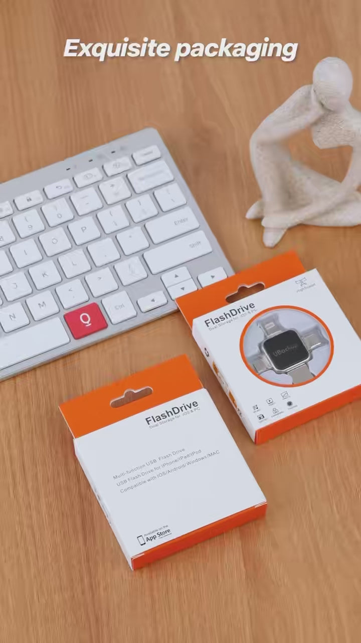 Turbo Memory 4-in-1 USB Flash Drive – Easy Backup & File Transfer